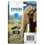 Epson Elephant Singlepack Cyan 24 Claria Photo HD rašalas, standartinė talpa, ciandas, dažų pagrindu, 4,6 ml, 1 vnt., 360 puslapių