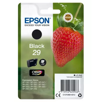 Epson originalus rašalo kasetė 29 Claria Home Ink juoda (C13T29814012)