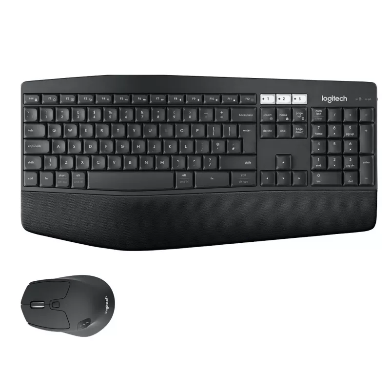 LOGITECH MK850 Performance belaidis klaviatūros ir pelės rinkinys 2,4 GHz – QWERTZ vokiškas išdėstymas