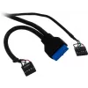 Kortelių skaitytuvas Inter-Tech CI-01 USB 3.2 Gen 1 vidinis juodas