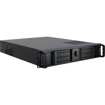 Serverinis korpusas Inter-Tech IPC 2U-2098-SL Rack Black