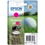 Kasetė Epson 34XL rausvai raudona (magenta) 950 puslapių C13T34734010