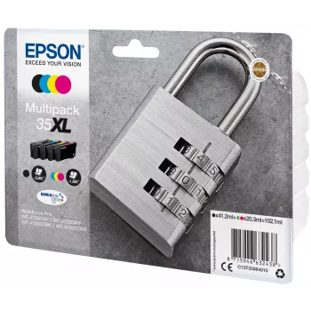 Epson originalių rašalo kasečių multipack 4 spalvos 35XL DURABrite Ultra