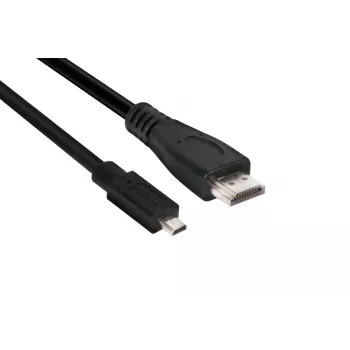 CLUB3D Micro HDMI™ į HDMI™ 2.0 4K60Hz laidas 1 m
