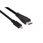 CLUB3D Micro HDMI™ į HDMI™ 2.0 4K60Hz laidas 1 m