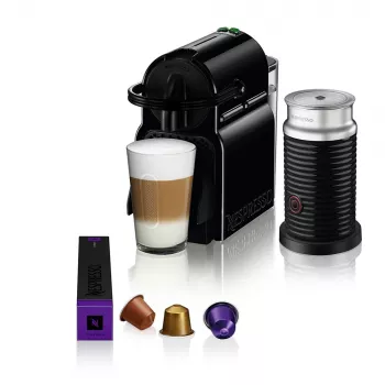 Kapsulinis espresso aparatas De'Longhi Inissia EN 80.BAE, Nespresso, 0,7 L vandens bakelis, 19 bar, juodas