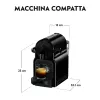 Kapsulinis espresso aparatas De'Longhi Inissia EN 80.BAE, Nespresso, 0,7 L vandens bakelis, 19 bar, juodas