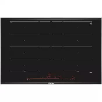 Bosch Serie 8 PXY875DC1E įmontuojama indukcinė kaitlentė, 81 cm, juoda, 4 zonos