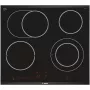 Bosch Serie 8 PKN675DP1D įmontuojama keraminė kaitlentė, juoda, nerūdijantis plienas, 4 zonos