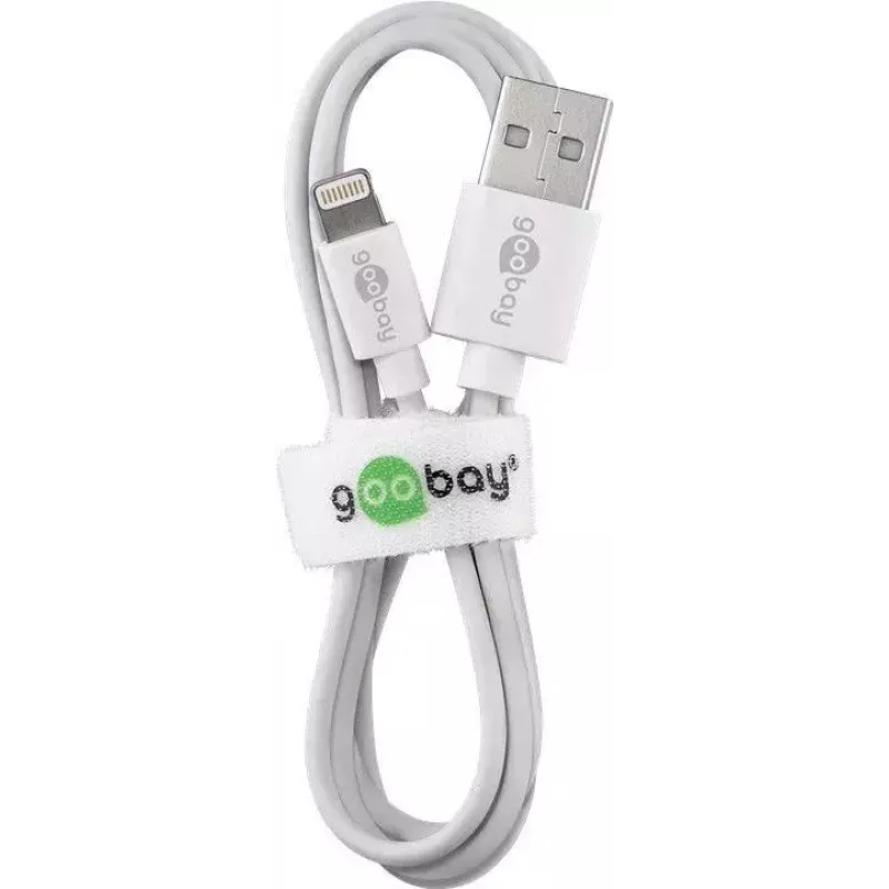 Lightning USB įkrovimo ir sinchronizavimo laidas Goobay 72905