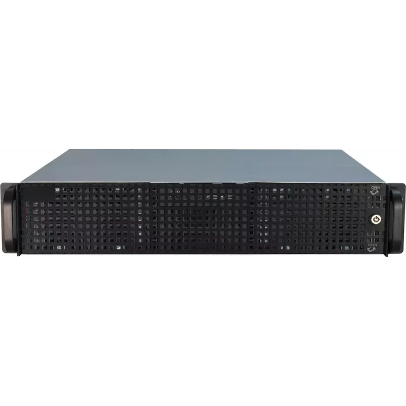 Serverinis korpusas Inter-Tech 2U-20240 Rack Black