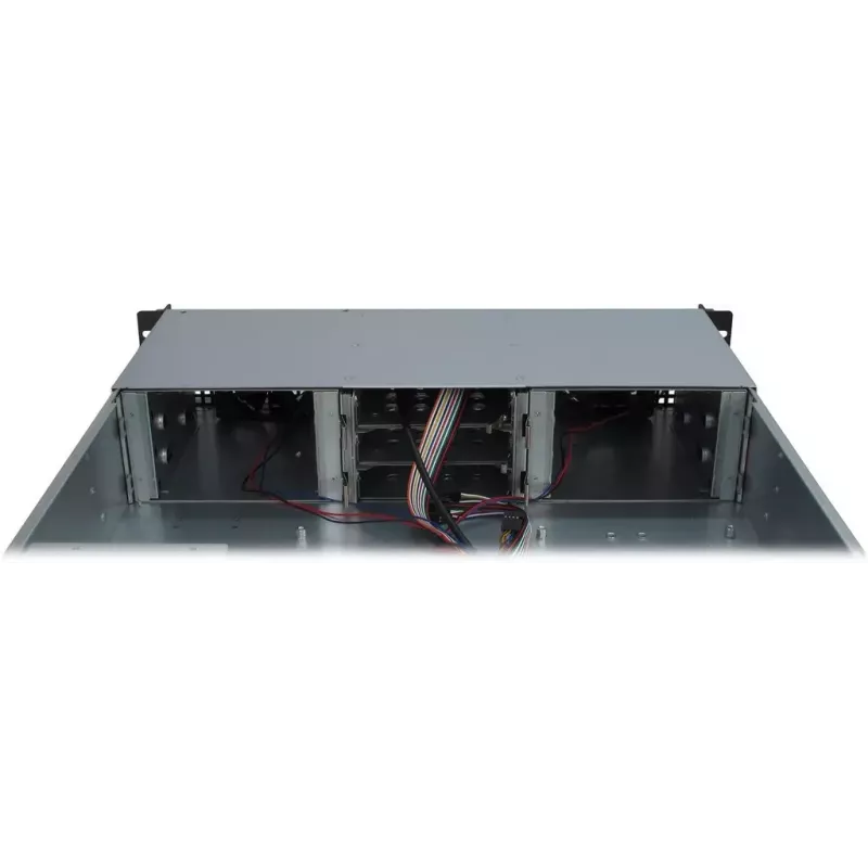 Serverinis korpusas Inter-Tech 2U-20240 Rack Black