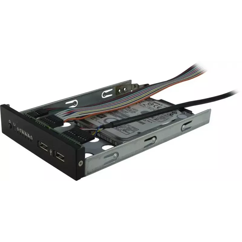 Serverinis korpusas Inter-Tech 2U-20240 Rack Black