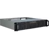 Serverinis korpusas Inter-Tech 2U-20240 Rack Black