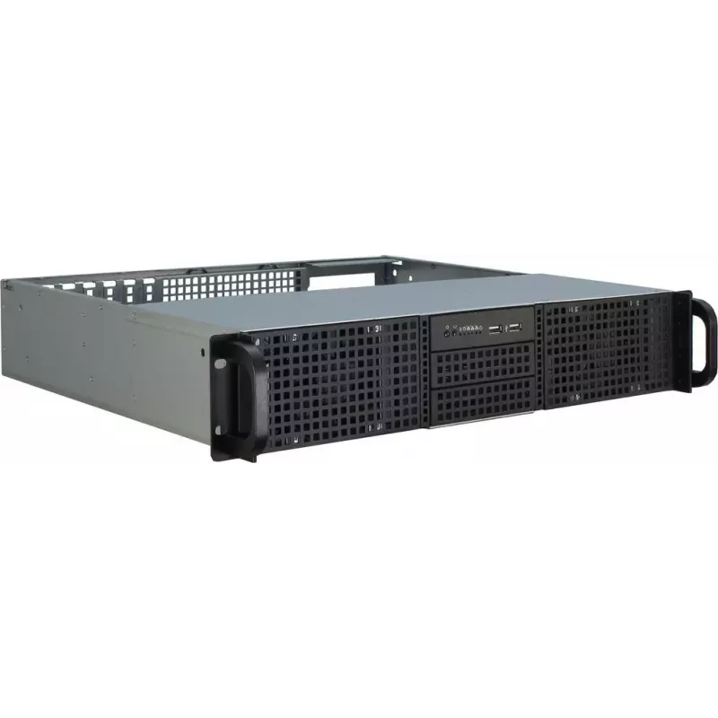 Serverinis korpusas Inter-Tech 2U-20240 Rack Black