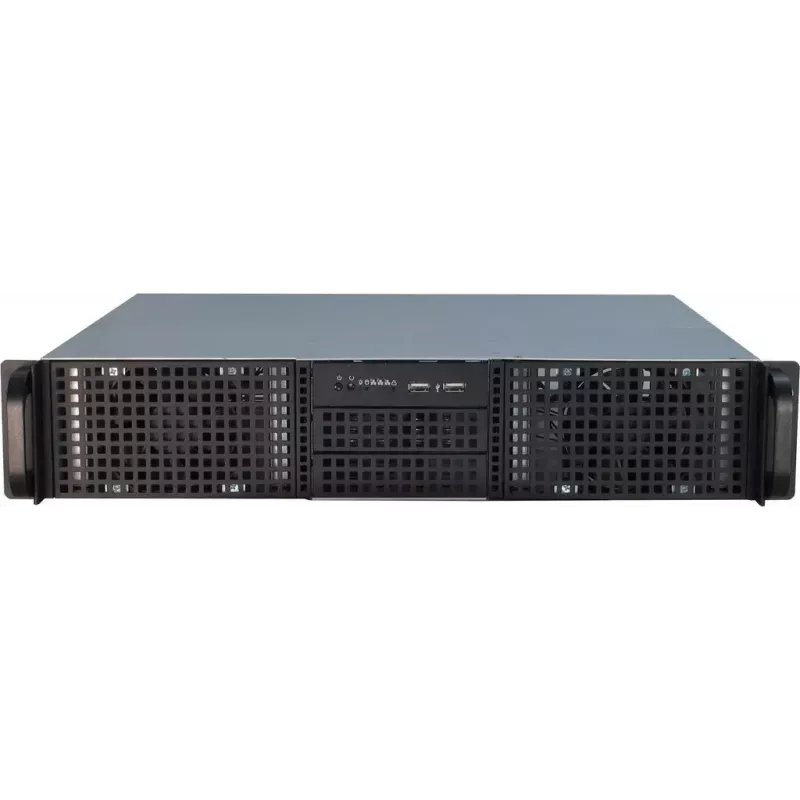 Serverinis korpusas Inter-Tech 2U-20240 Rack Black