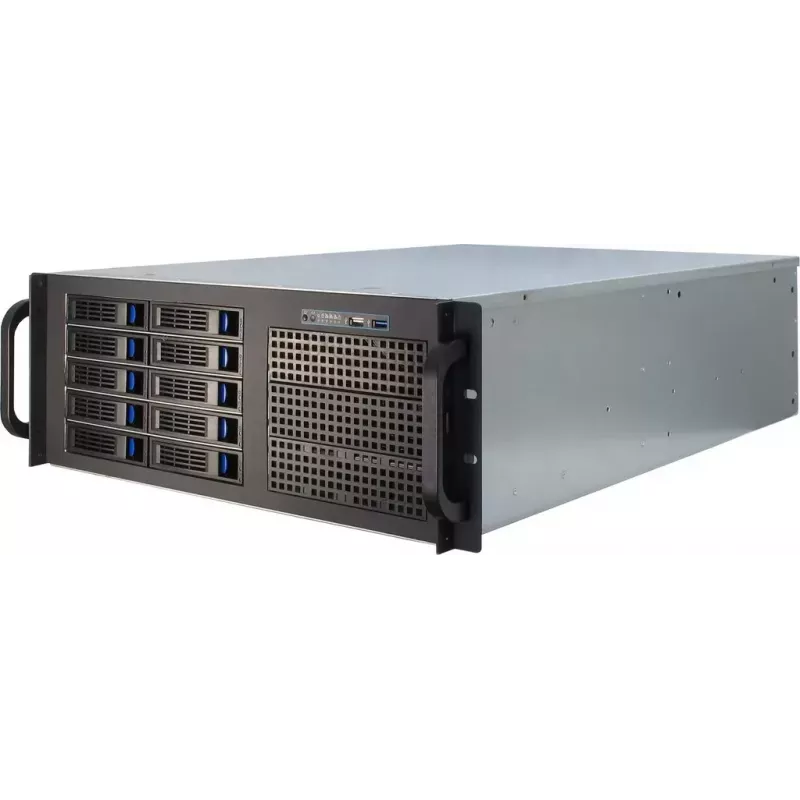 Serverinis korpusas Inter-Tech IPC 4U-4410 Rack Black