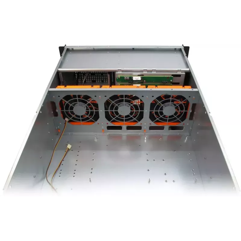 Serverinis korpusas Inter-Tech IPC 4U-4410 Rack Black
