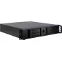 Serverio korpusas Inter-Tech 2U-2098-SK Rack Juodas