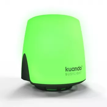 USB maitinamas LED signalinis šviesos indikatorius Kuando Busylight UC Omega – vizualinis buvimo ir skambučio indikatorius, modelis 1710609