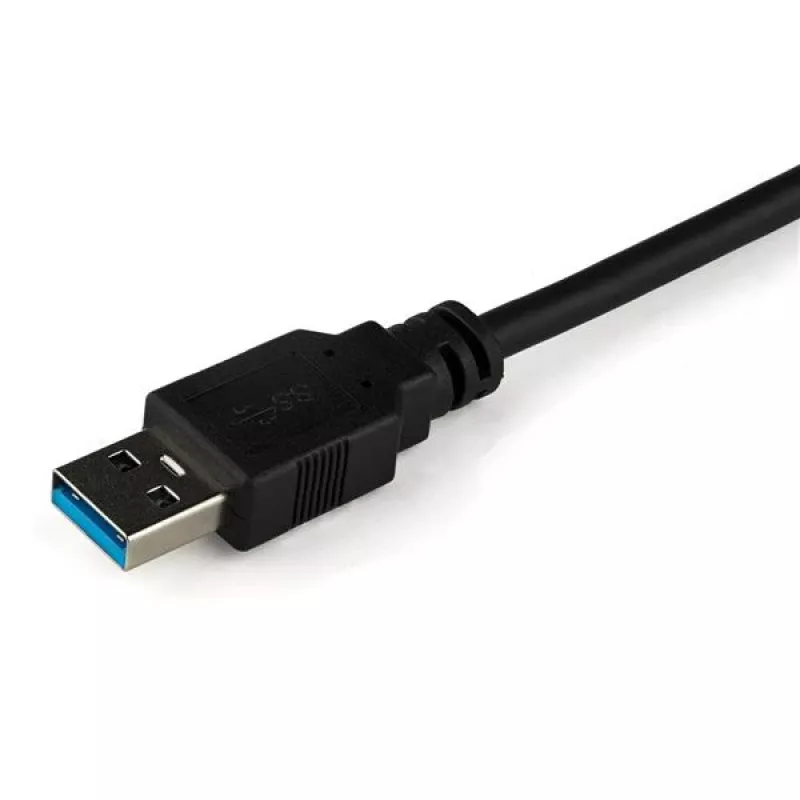 StarTech.com SATA į USB kabelis su UASP, juodas, 6 Gbit/s, CE, FCC, 0 - 60 °C, -10 - 70 °C, 49 mm