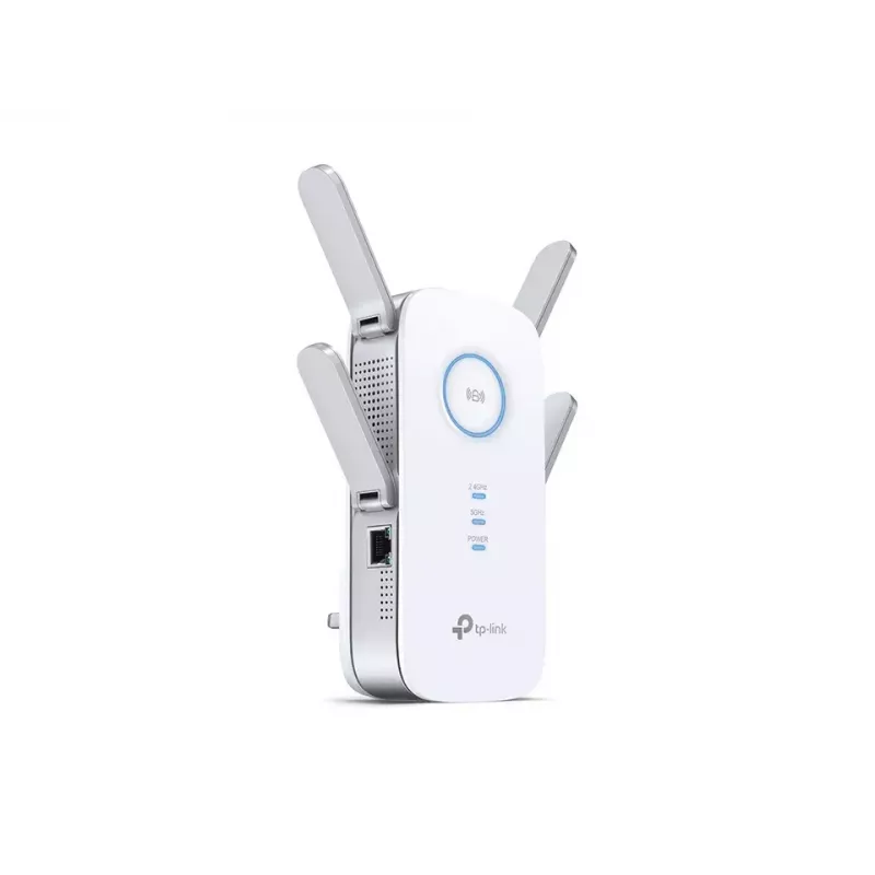 TP-Link RE650 belaidžio tinklo stiprintuvas, 10/100/1000 Mbit/s, baltas