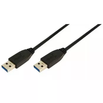 USB kabelis LogiLink CU0038 USB 3.2 Gen 1 1m juodas