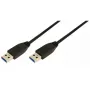 USB kabelis LogiLink CU0038 USB 3.2 Gen 1 1m juodas