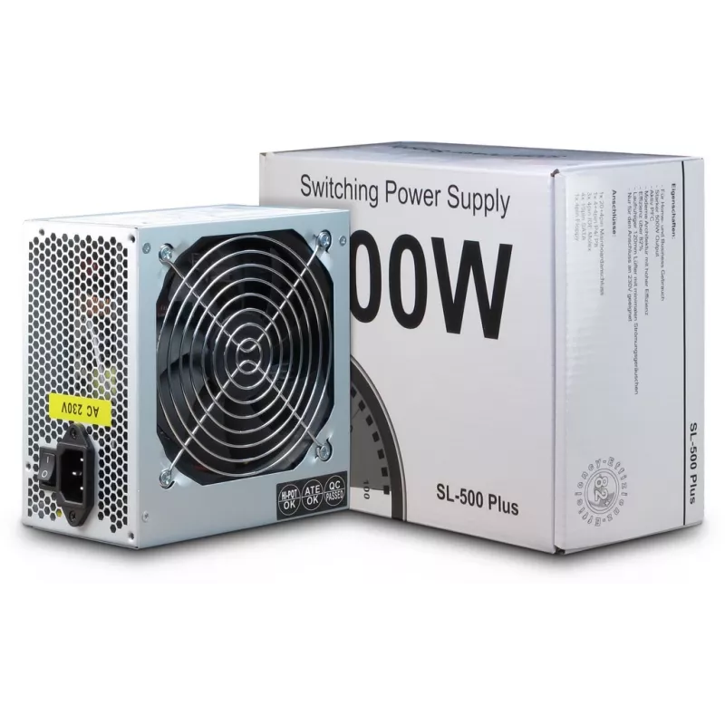 INTER-TECH SL-500 Plus 500W ATX maitinimo blokas