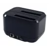Dviejų diskų dėklas LC-Power LC-DOCK-U3-III 2.5/3.5 inch HDD/SSD USB 3.2 Gen 1