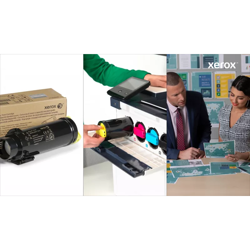 Xerox Genuine ® VersaLink® C600/C605 juodas standartinės talpos tonerio kasetė (6000 puslapių) - 106R03899