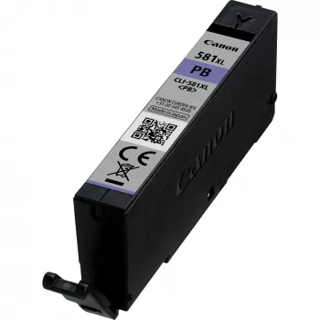 Kasetė Canon XL rašalo talpa CLI-581XL mėlyna