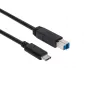 CLUB3D USB 3.1 Gen2 Type-C į Type-B laidas, vyriškas/vyriškas, 1 m / 3,3 pėd.