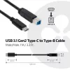 CLUB3D USB 3.1 Gen2 Type-C į Type-B laidas, vyriškas/vyriškas, 1 m / 3,3 pėd.