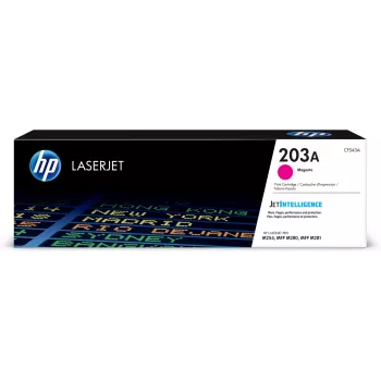 Kasetė su toneriu HP CF543A 203A 1.3K puslapių purpurinė