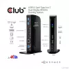 CLUB3D USB3.2 Gen1 Type A arba C dviejų ekranų 4K60Hz dokavimo stotelė DisplayLink® sertifikuota