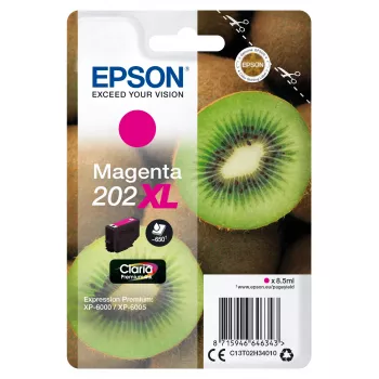Epson Kiwi Singlepack Magenta 202XL Claria Premium rašalinė kasetė