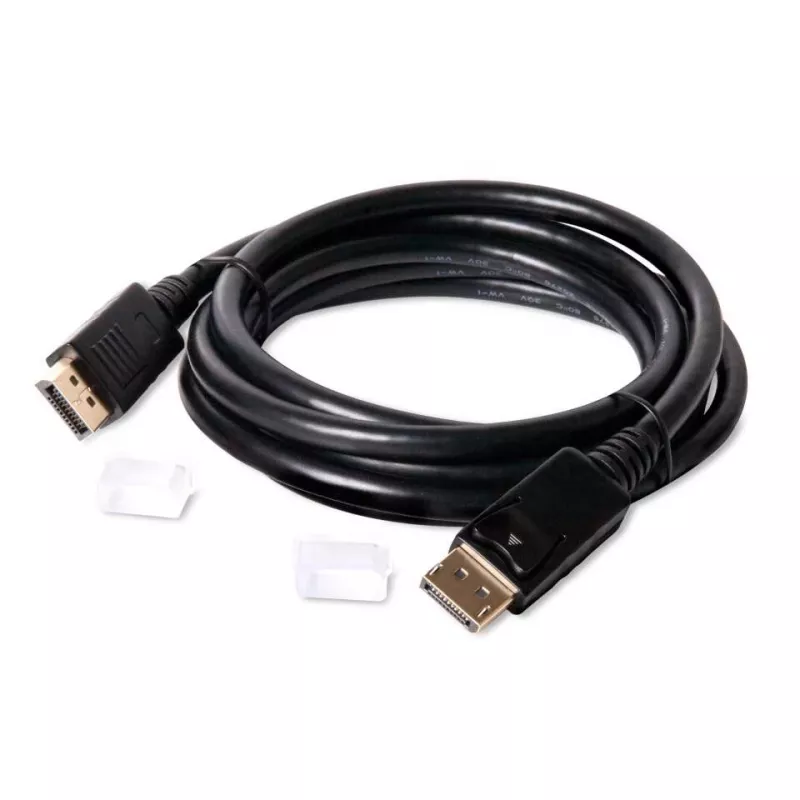 Club 3D CAC-2068 DisplayPort 1.4 laidas, HBR3, 32,4 Gbps, 8K60Hz, M/M, 2 m, juodas