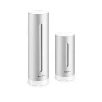 Netatmo NWS01-EC skaitmeninė orų stotelė, aliuminis, baterija / USB, Wi-Fi