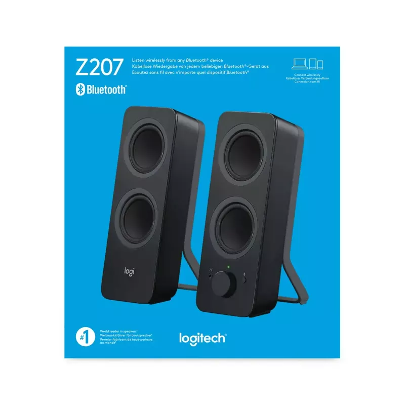 Garsiakalbiai Logitech Z207 Bluetooth juodi 980-001295