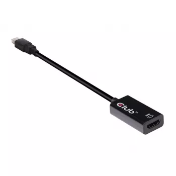 CLUB3D Mini DisplayPort 1.4 į HDMI 2.0b aktyvus adapteris su HDR palaikymu