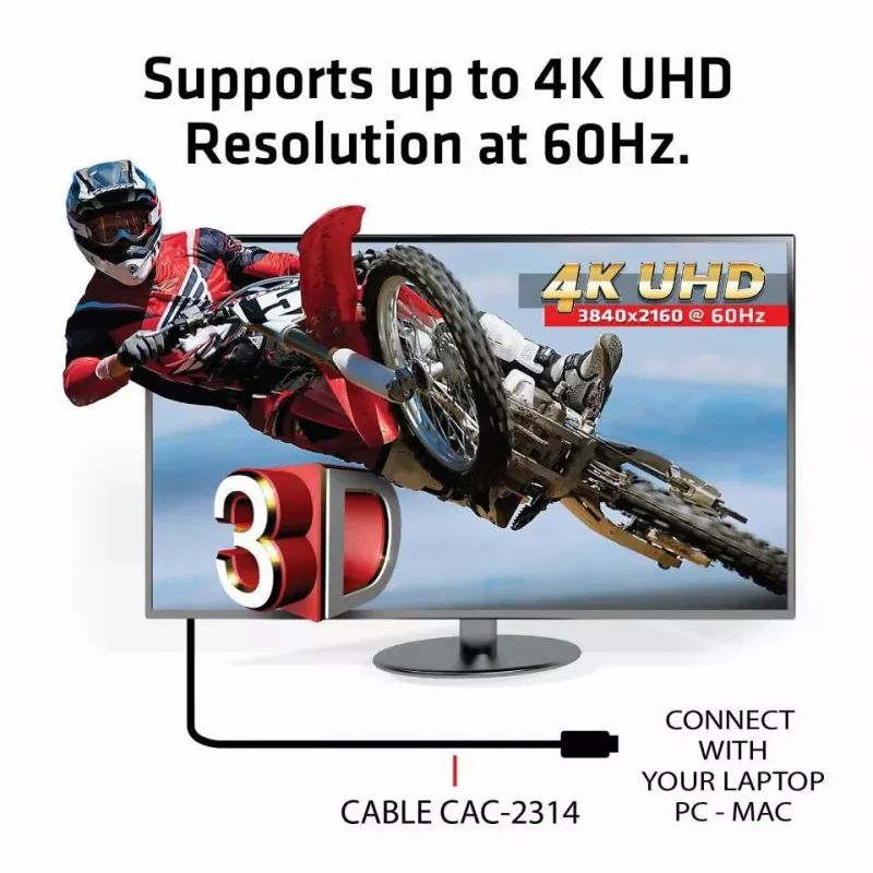 CLUB3D HDMI 2.0 4K60Hz RedMere kabelis 15m