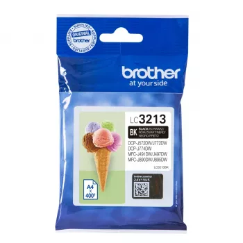 Originalus Brother LC3213BK rašalo kasetė, juoda, 1 vnt.