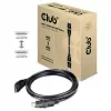 Club 3D CAC-1360 HDMI 2.0 laidas su Ethernet, 360° sukamas, 4K60Hz UHD, M/M, 2 m, juodas