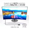 Club 3D CAC-1360 HDMI 2.0 laidas su Ethernet, 360° sukamas, 4K60Hz UHD, M/M, 2 m, juodas