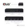 CLUB3D HDMI™ 4K@60Hz UHD skirstytuvas su maitinimo adapteriu, 4 prievadai