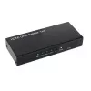 CLUB3D HDMI™ 4K@60Hz UHD skirstytuvas su maitinimo adapteriu, 4 prievadai