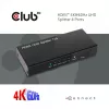 CLUB3D HDMI™ 4K@60Hz UHD skirstytuvas su maitinimo adapteriu, 4 prievadai