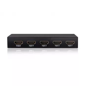 CLUB3D HDMI™ 2.0 UHD 4K60Hz SwitchBox 4 prievadai su IR nuotolinio valdymo pulteliu