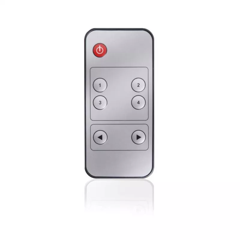 CLUB3D HDMI™ 2.0 UHD 4K60Hz SwitchBox 4 prievadai su IR nuotolinio valdymo pulteliu